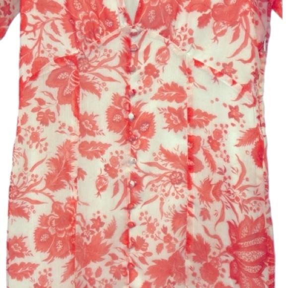 Hope & Ivy Long Floral Print Dress Size 8 - Picture 10 of 15